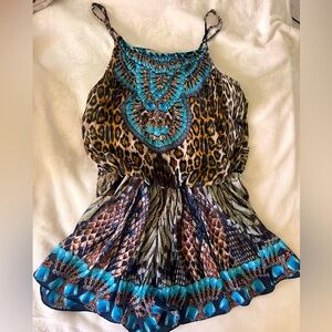 ROMPER WITH ADJUSTABLE STRAPS Camilla style